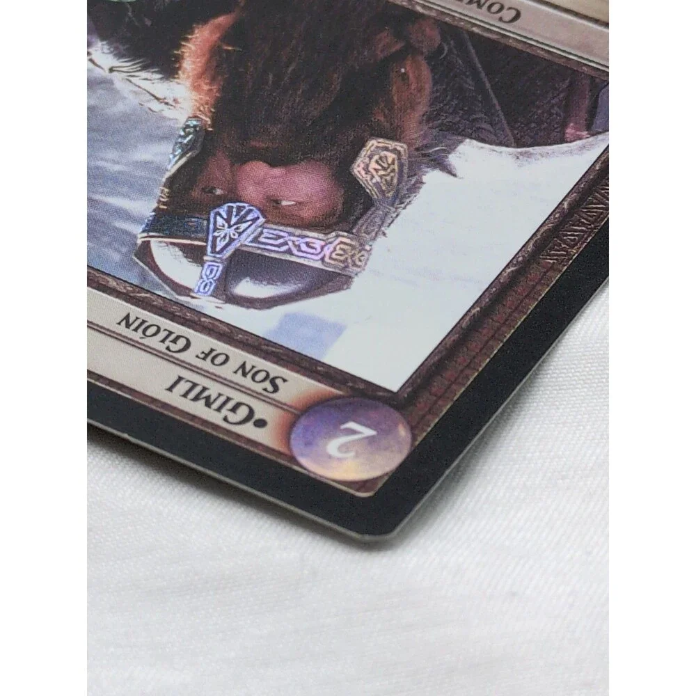 LOTR TCG Gimli Foil Promo Card 0P12